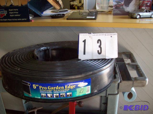 lot 13 image: 50 Foot Roll of Garden Edge, New...