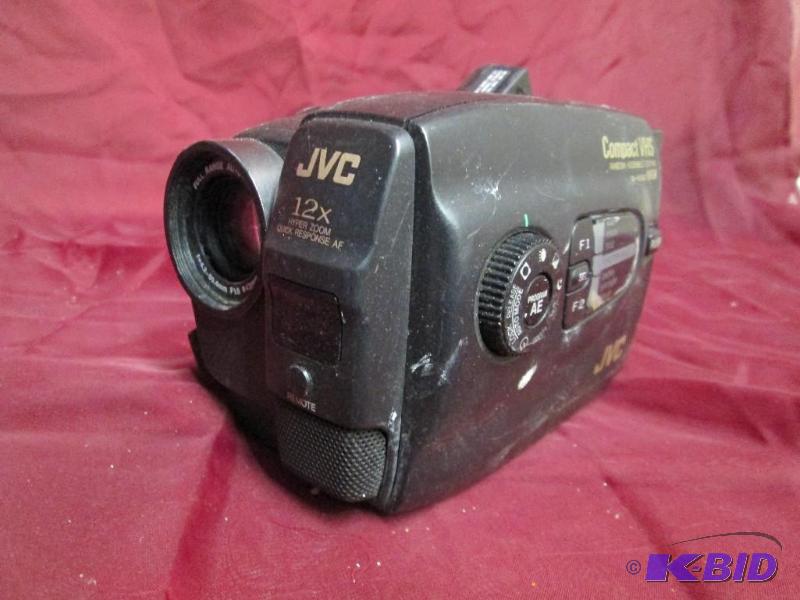 JVC Compact VHS recorder. 12 times hyper zoom...