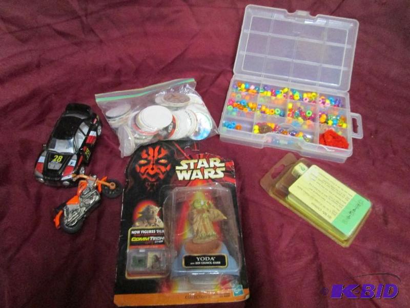 Miscellaneous lot of toys, games, and hobby i...