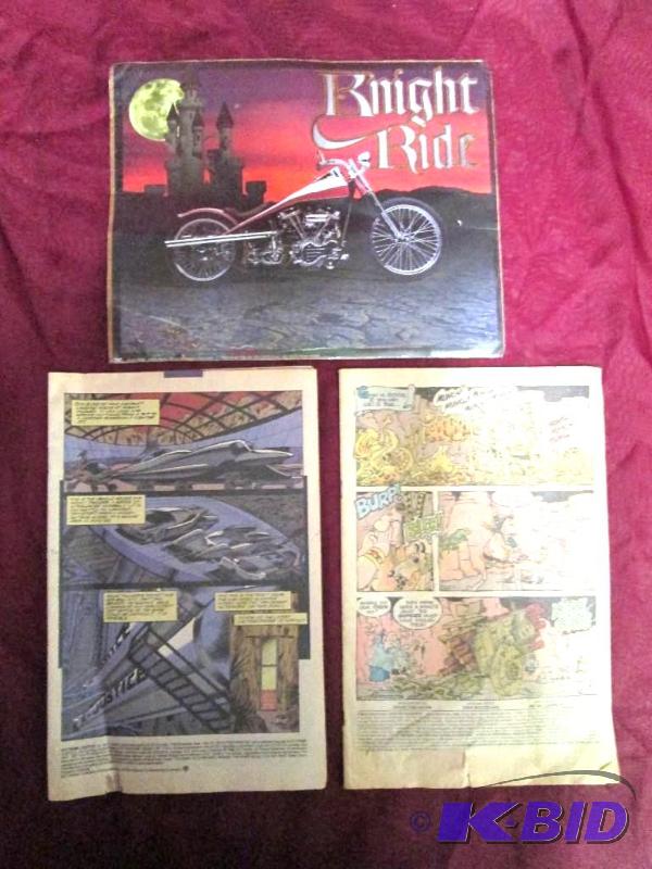 Lot of 3 small collectable items. Knite Ride ...