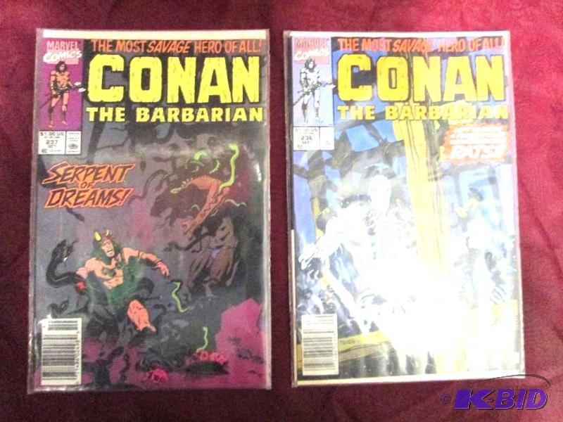 Marvel Comics Conan the Barbarian numbers 2...