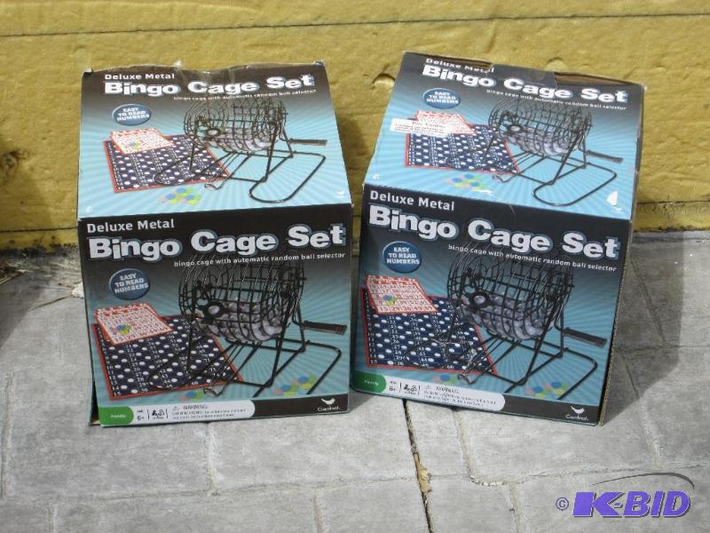 Pair of Bing cages----may be missing pieces b...