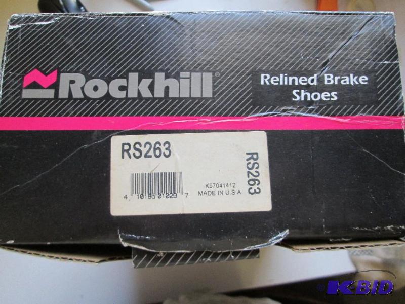 Rockhill relined brake shoes, RS263...