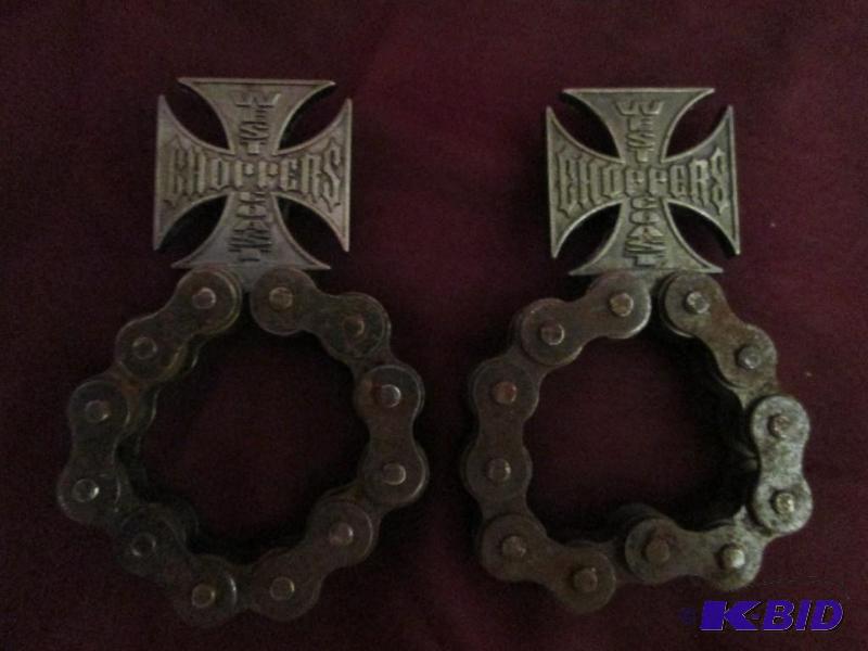 Pair of West Coast Chopper chain and cross ac...
