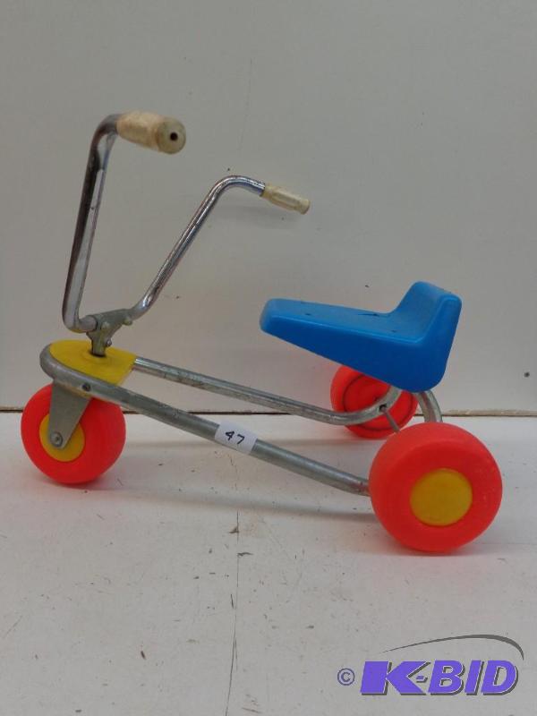 lot 47 image: Tricycle By Kusan&nbspInc Plastic Tires Mark...