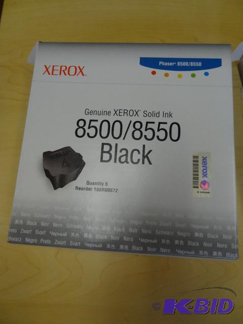 Xerox solid ink 8400 black. 6 Pack...