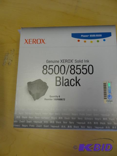 Xerox solid ink 8400 black. 6 Pack...
