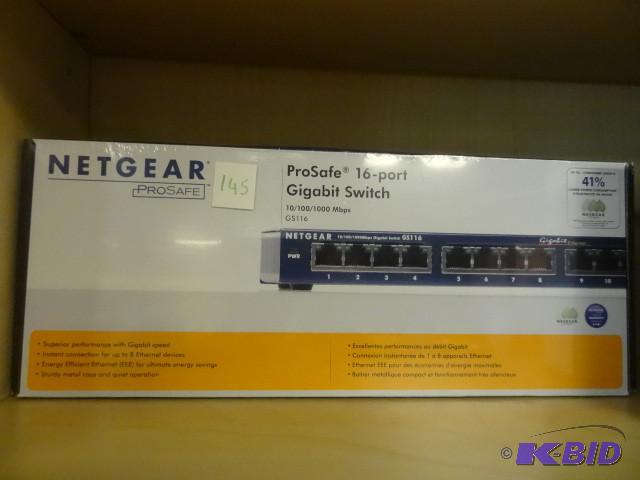 Net gear pro safe 16 port gigabit switch...
