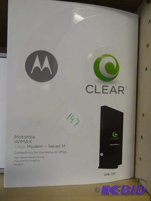 Motorola wimax clear modem series M...