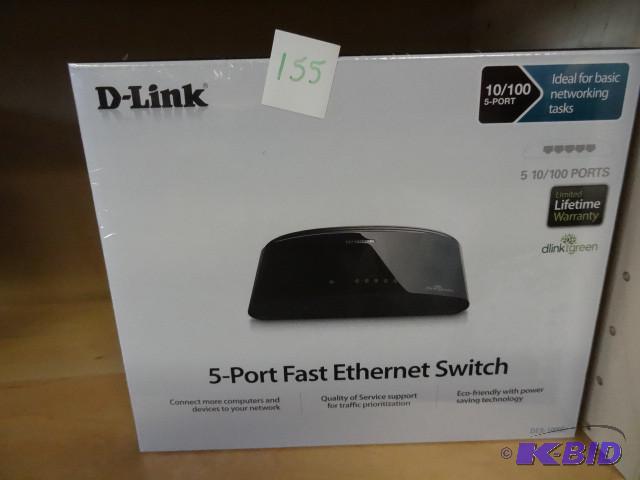 DD link 5 port fast ethernet switch...