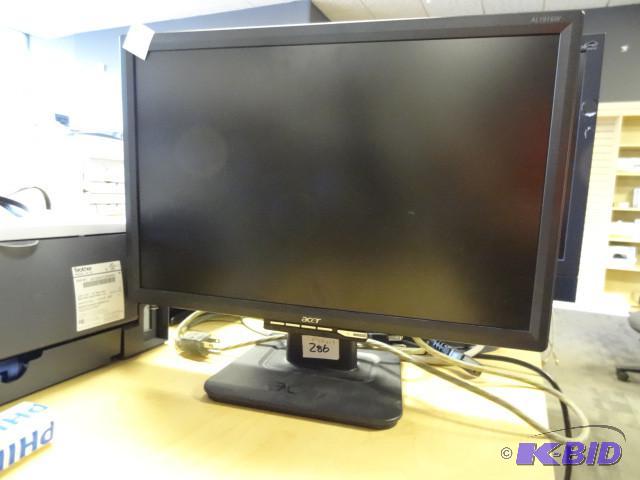 Acer AL1916W LCd monitor....