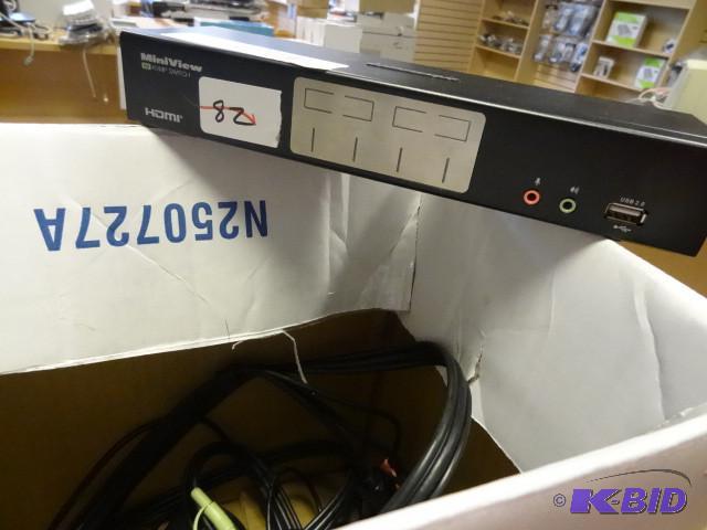 IO gear mini view HD KVMP switch...