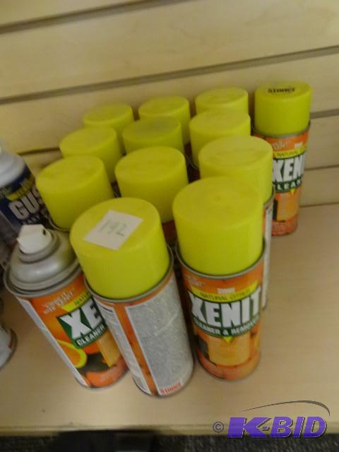 Xenit cleaner and remover. Most are new...