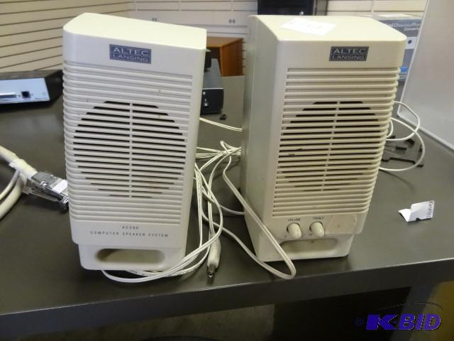 Altec computer speakers...