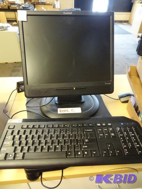 Acer veriton computer. Planar 15&quot monito...