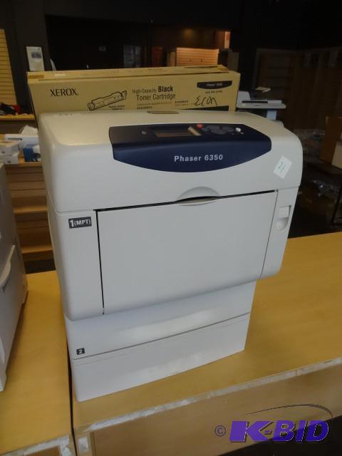 Phaser 6350 color printer. Comes with 1 new B...