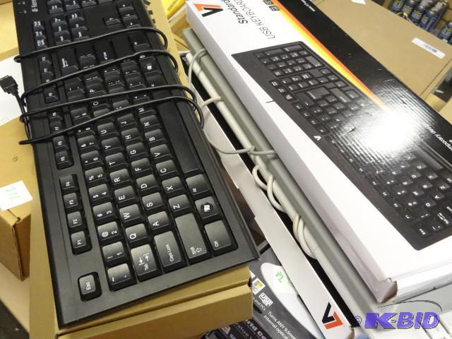 6 computer keyboards...