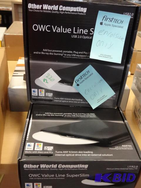 OWC vlave line super slim. Qty 2. Enclosure o...