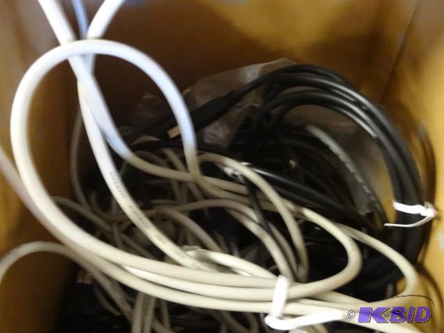 Box of USB cables...