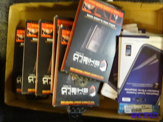 I phone screen protectors...