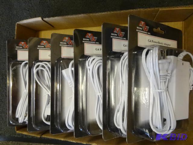 G4 power book adapters. Qty 6...