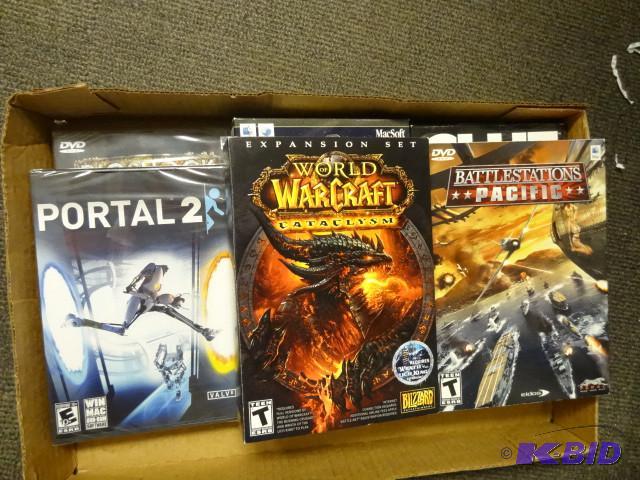 Apple PC games. Qty 6...