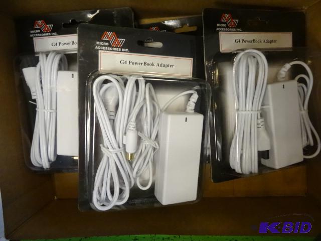 G4 power book adapters. Qty 6...