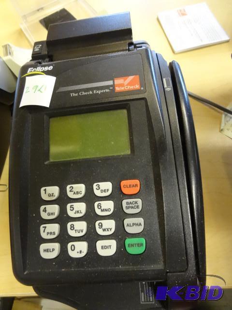 Eclipse telecheck machine. No power supply....