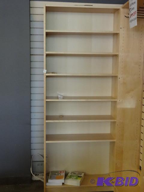 IKEA shelving unit 31.5x80x11. 6 shelves...