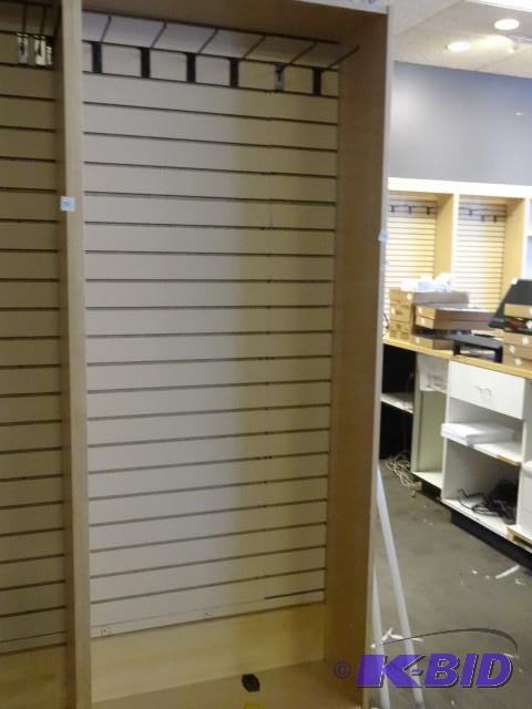 IKEA shelving unit 31.5x80x11. Includes 5 she...