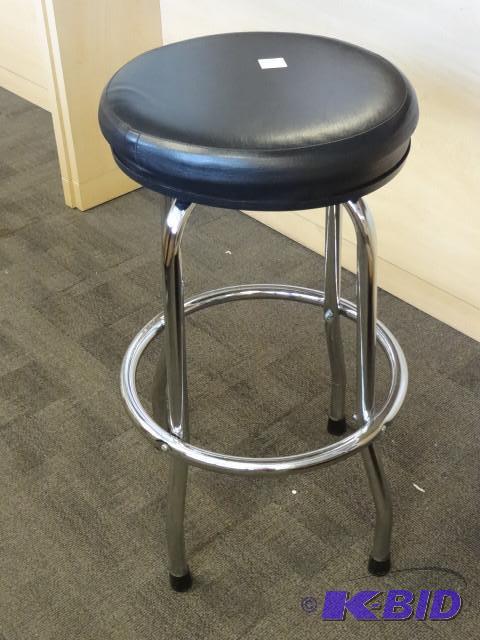 Metal stool with 360 degree swivel 29&quot h...