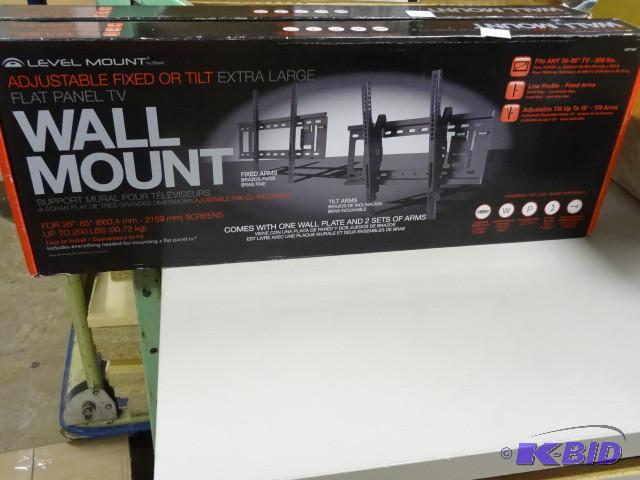 Adjustable fited or tilt Extra largeflat pane...