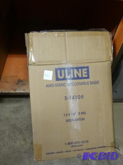 Uline S-14109 Antistatic reclosable bags 12&q...