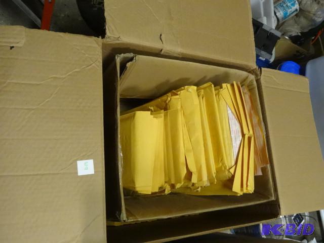 Box of Misc. Bubble mailers...