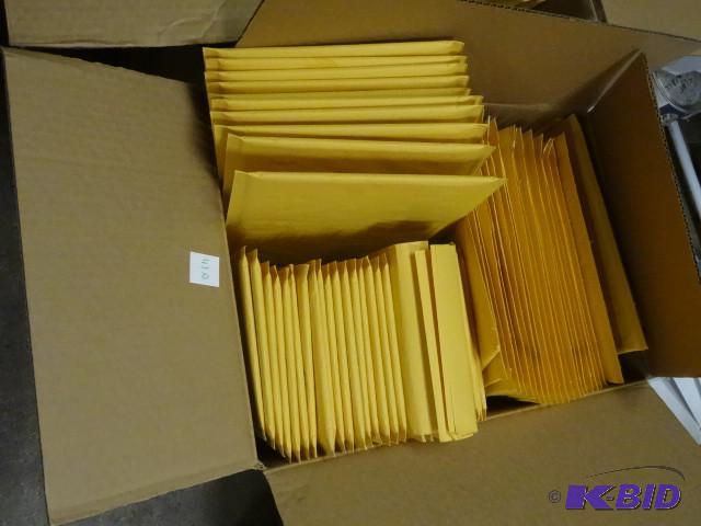 Box of Misc. Bubble mailers...