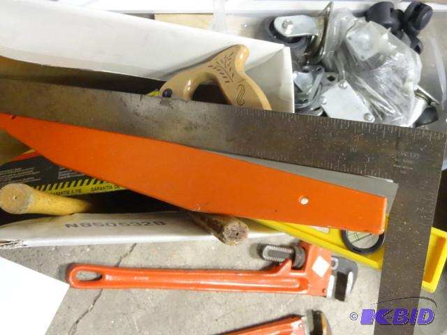 Box of misc hand tools...