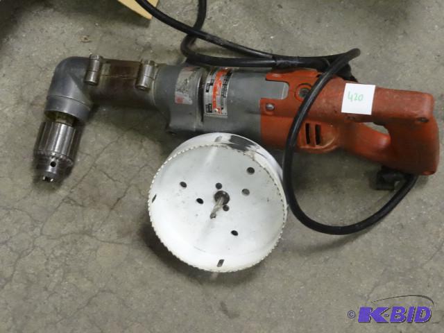 Milwaukee right angle drill. 12. 1001-1. Inc...