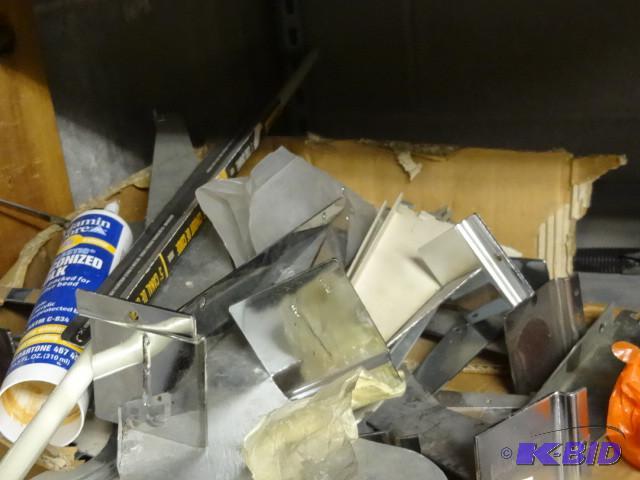 Box of misc shelving brackets...