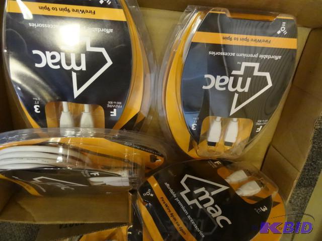 3 fire wire 6 pin to 6 pin. Qty 7...