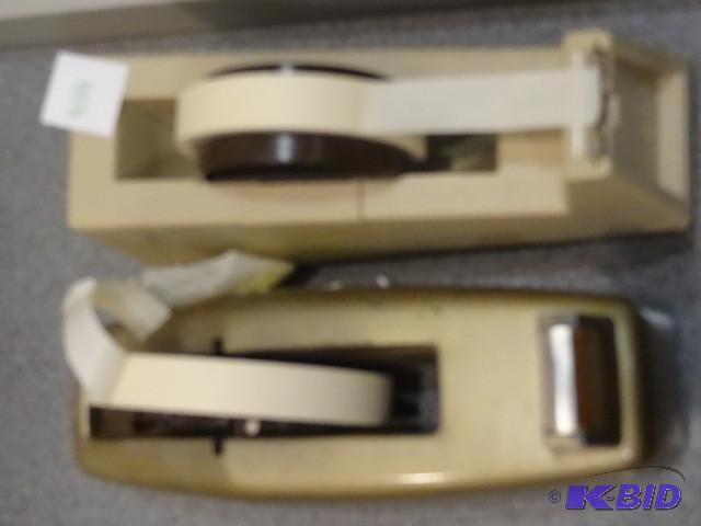 2 tape dispensers...