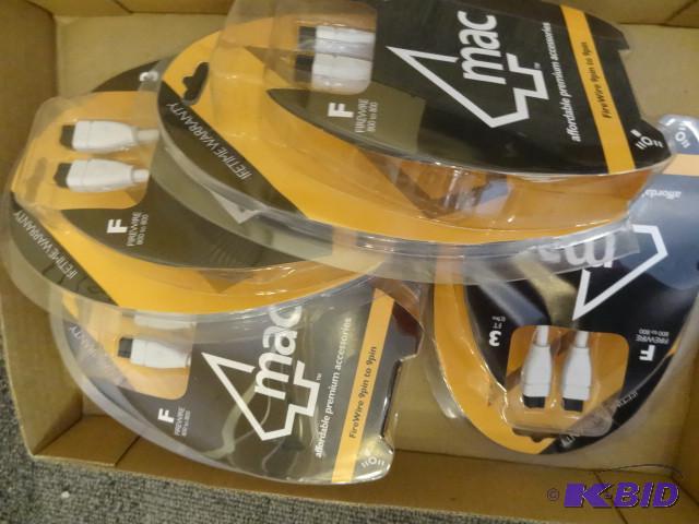 3 fire wire 6 pn to 6 pin. Qty 5...