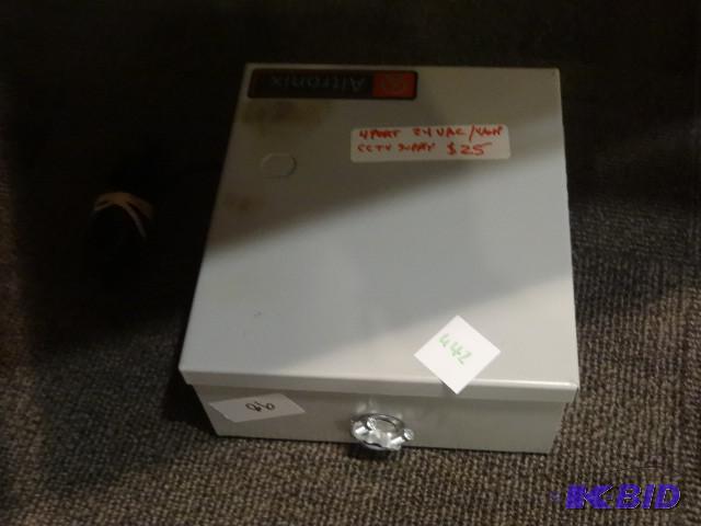 4 port 24 VAC 4 amp CCTV supply...