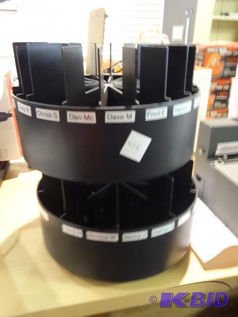 Rotating message holder...