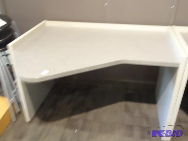 Single station student desk. 46 x 36 x 29...