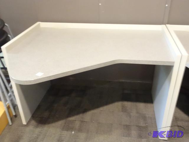 Single station student desk. 46 x 36 x 29...