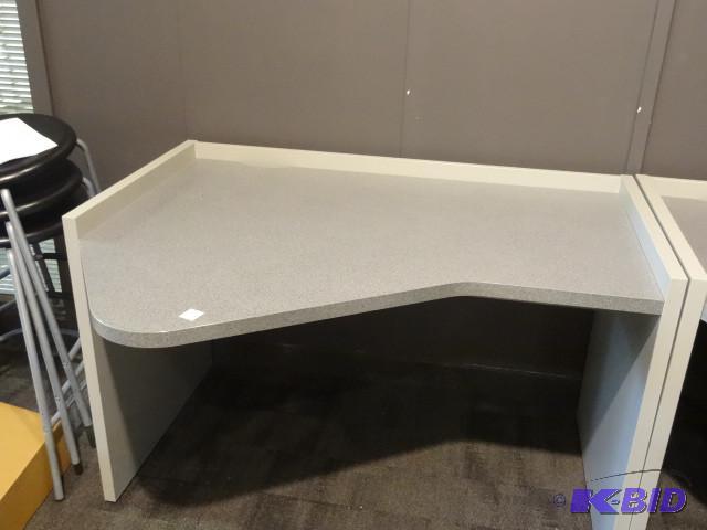 Single station student desk. 46 x 36 x 29...