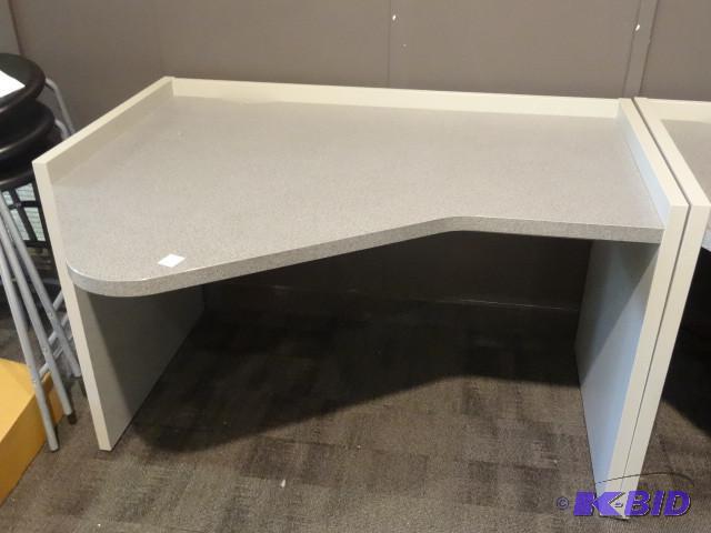 Single station student desk. 46 x 36 x 29...