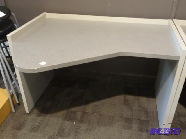 Single station student desk. 46 x 36 x 29...