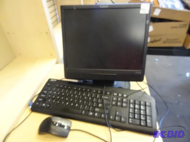 Acer veriton computer. Planar 15&quot monito...