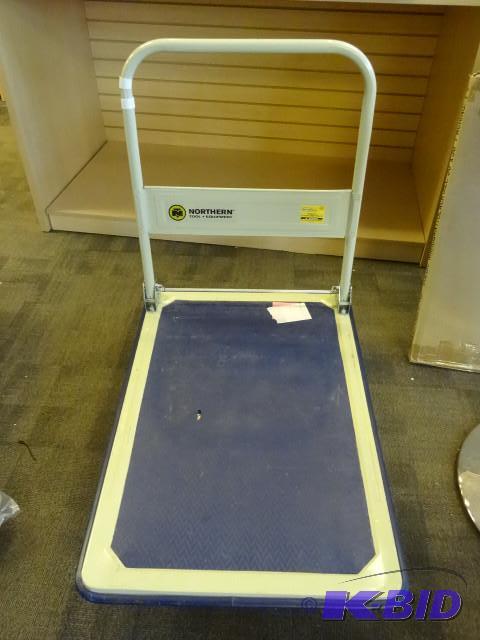 Fold down handle shop cart. 36 x 24...